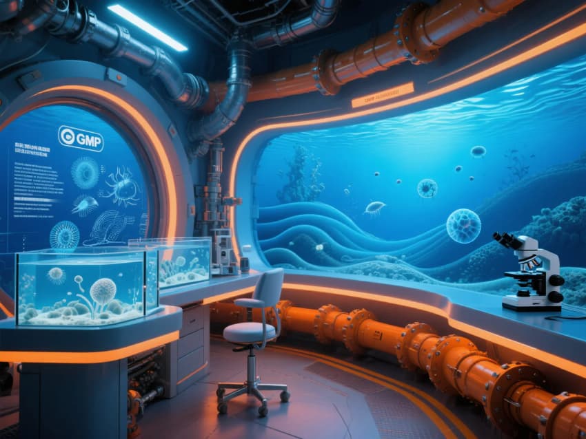 合肥實驗室設計：海洋微生物研究艙